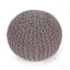 Pouf tricoté en coton 20 X 20-1341184855