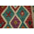 Colorful Geometric Patterned Runner Kilim Runner Rug 3x9