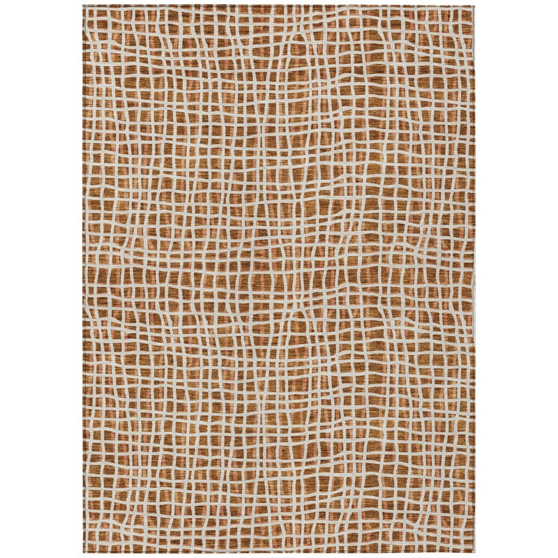 Finck Non-Slip Indoor / Outdoor Door Mat, Rectangle 10' x 14'
