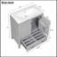 Meuble-lavabo simple 30 po avec plateau Schelte-1677271047