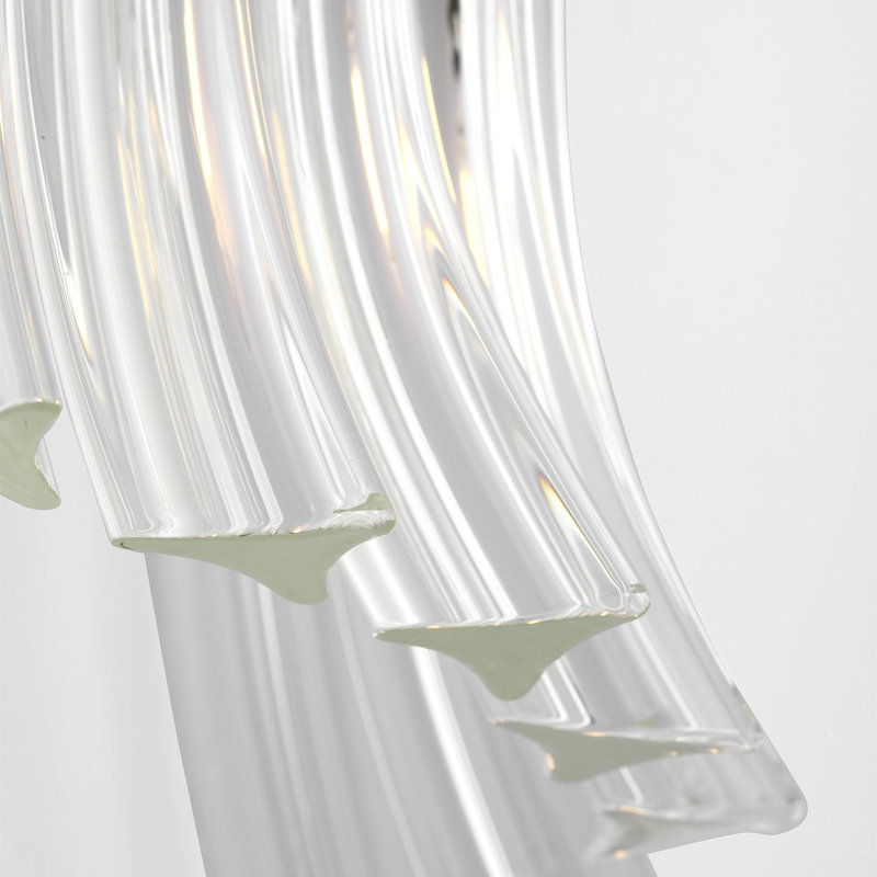 AERIN Rhine 21" Sconce with Crystal, Polished Nickel