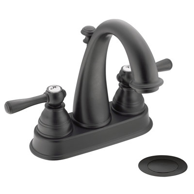 Kingsley Two Handle Centerset Bathroom Faucet