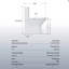 One-Piece Dual-Flush Modern Toilet with Comfort Chair Seat