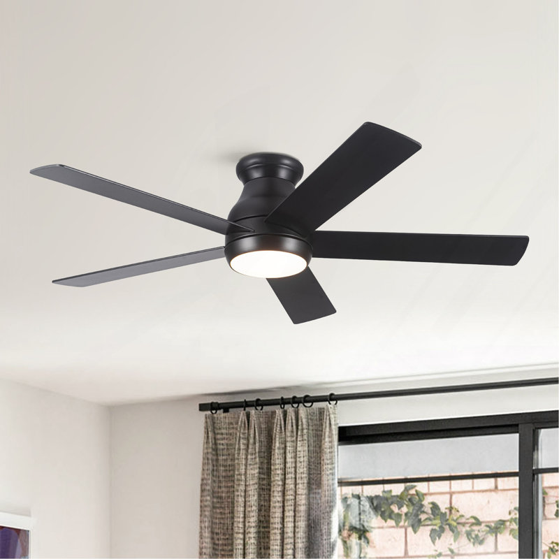 52" Low Profile Ceiling Fan With Lights