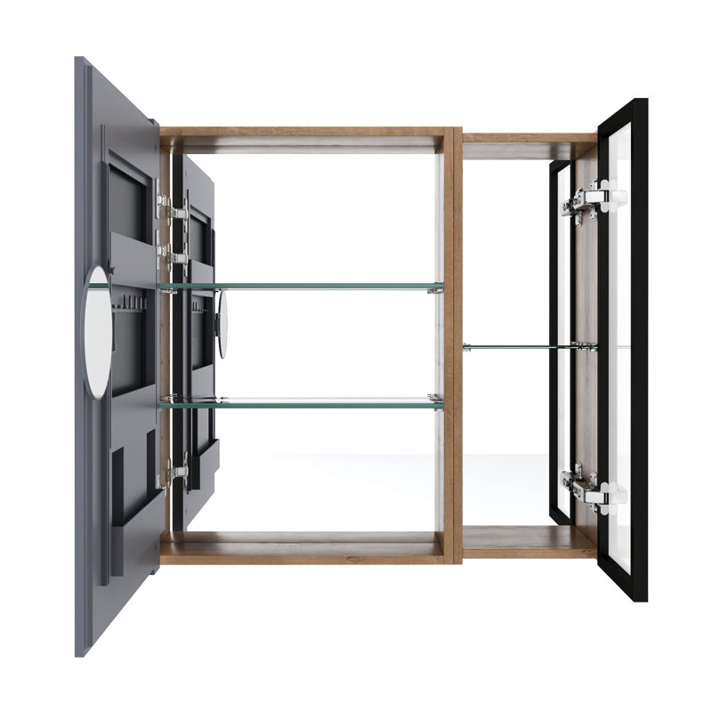 Bathroom Mirror Cabinet with Storage