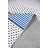 Aponte Machine Woven / Power Loom Polyester Area Rug in Blue/White-1679157248
