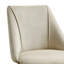 Chaise d'appoint rembourrée Lyzette