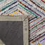 Anaheim Geometric Handmade Tufted Blue/Pink/Yellow Area Rug-35506956