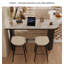 Table de bar style français minimaliste en granit-946596595