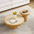 Compact End Tables, Mdf Sintered Stone Modern Accent For Home