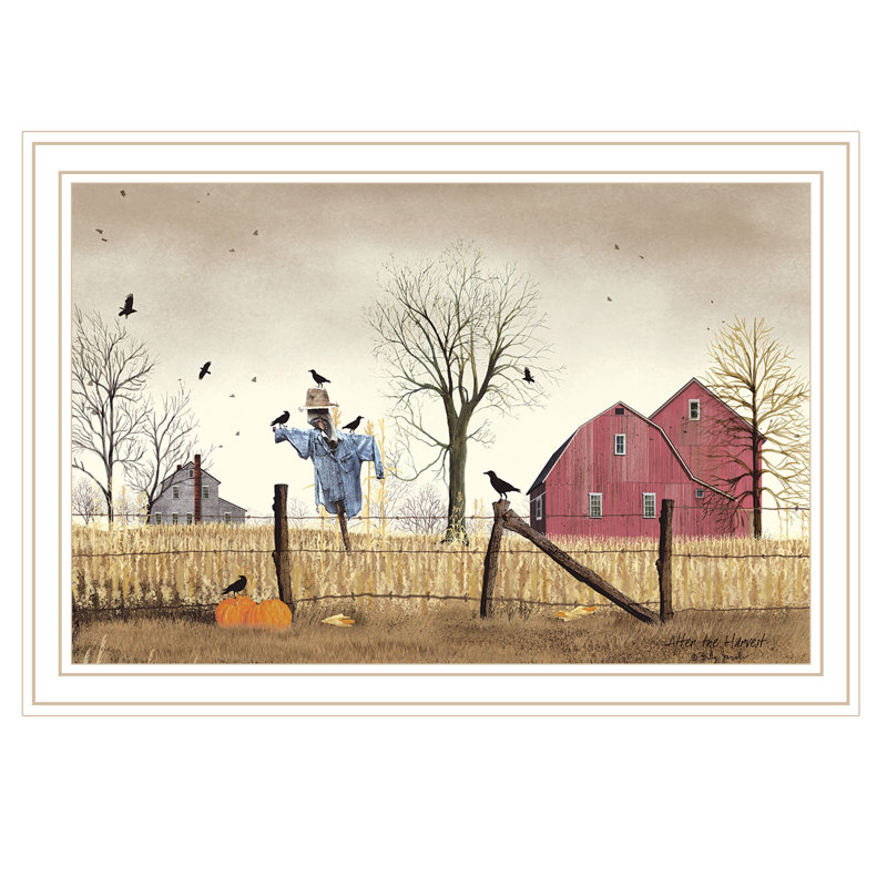 «August The Woods», «The Grove» par Billy Jacobs, Cadre blanc