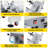 Automatic Meat Slicer, 1500W Floor-Standing Commercial Meat Slicer
