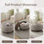 Round Cocktail Ottoman with Storage-129468322