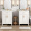 Meuble-lavabo moderne avec lavabo en céramique à fermeture en douceur et rangement-797736358