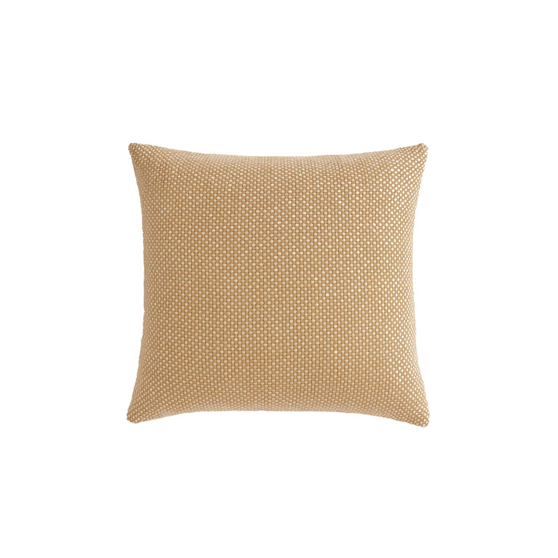 Outdoor Living Throw Pillow, Golden Breeze, Square 20", Polyester