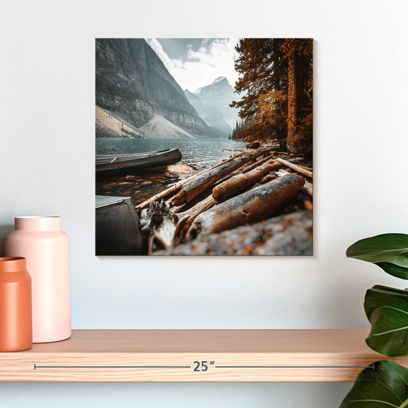 Alvord Moraine Lake Mountain View, H 16 po x l 16 po