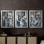 ABSTRACT Series CDLxxxx - Toile tendue avec châssis sur mesure - 3 pièces-688668040-688668041