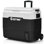 Réfrigérateur de voiture portatif 42 qt Costway - 4 ° f à 50 ° f refroidisseur de voiture à deux zones gris