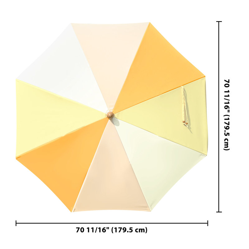 Sughra Replacement Canopy, Beige/Yellow