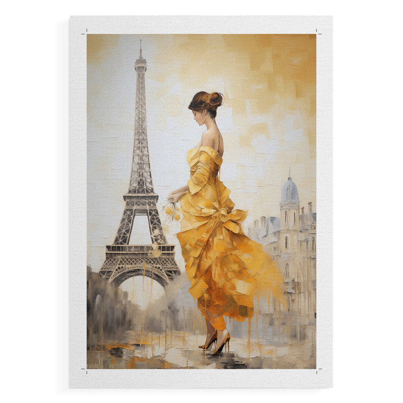Série Dxxix pour femme - impression sur toile de qualité supérieure seulement - non encadrée - prête à être accrochée