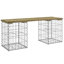 Aleida Steel Outdoor Bench-955263251-955263260