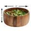 Ensemble de 7 bols à salade 7 pièces en bois d'acacia