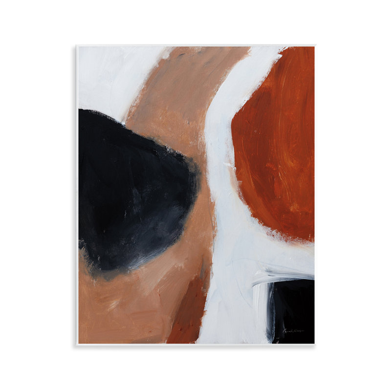 «Rare Earth Tones», art mural abstrait par Pamela Munger