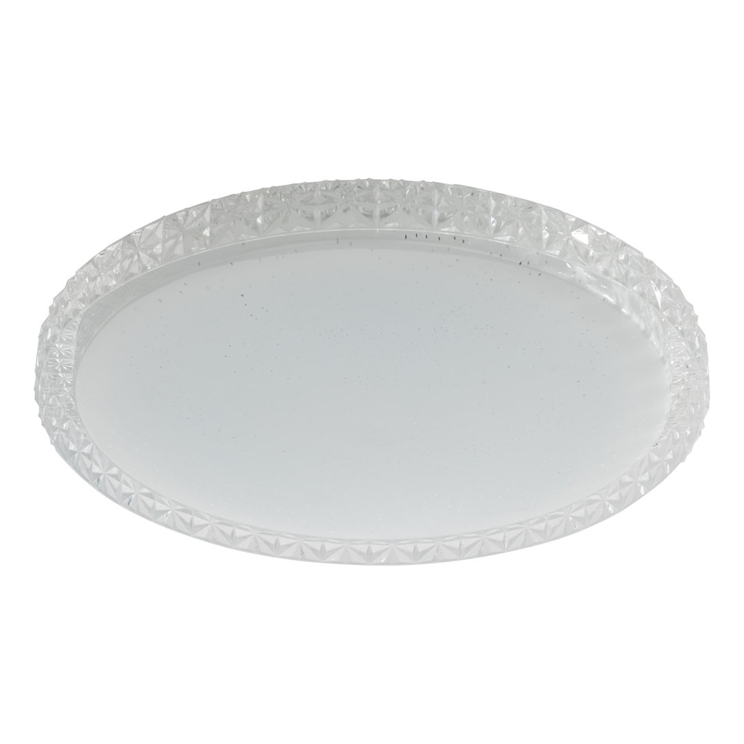 Iben Flush White Acrylic With Colour Changing LED