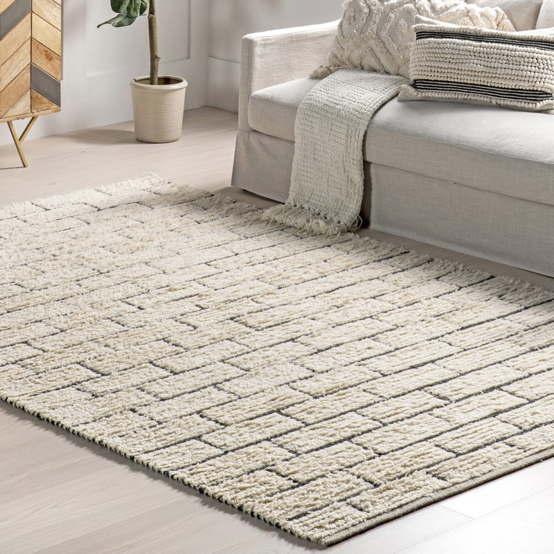 Tapis en laine Ariana, Rectangle 4 pi x 6 pi