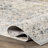 Modern Abstract Power Loom Beige Rug-1956437850