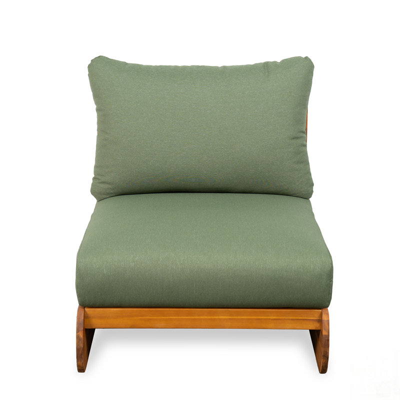 Fauteuil club Lazy Acacia, Vert