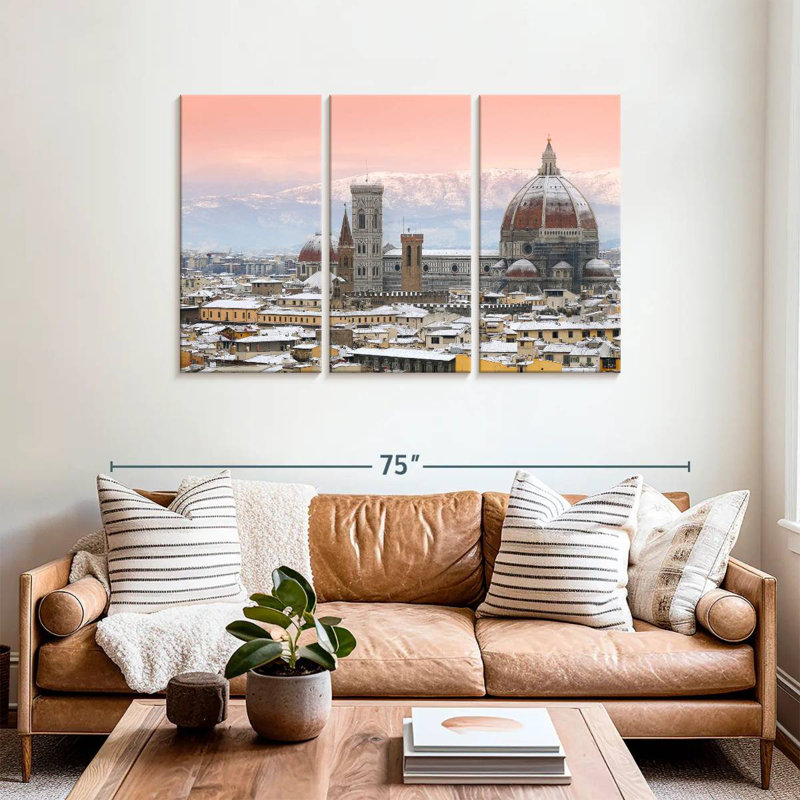 Rorry Florence In Winter, 36" H x 57" W