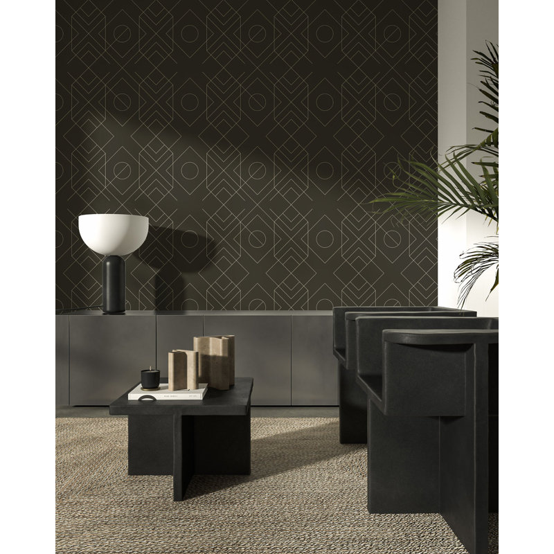 Xavion - Wallpaper by Sabrina Yvonne, Paper, Non-pasted, Dark Cocoa