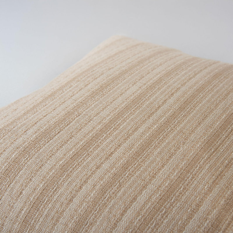 Donny Osmond Home 100% Cotton  Throw Pillow, Beige, Down Blend