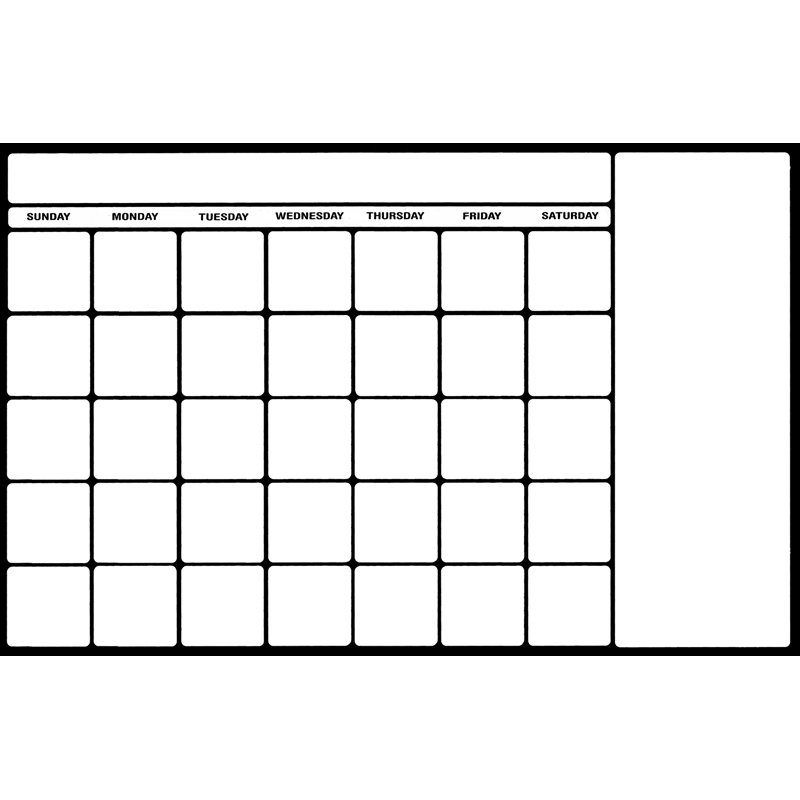 Vinyl Dry Erase Board