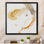 Touched By Mustard - Jaune et gris ultime - reproduction d'art sur toile