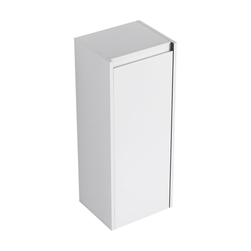 12" Bathroom Side Cabinet,Soft Close Doors,Float Mounting Design,(KD-Packing)