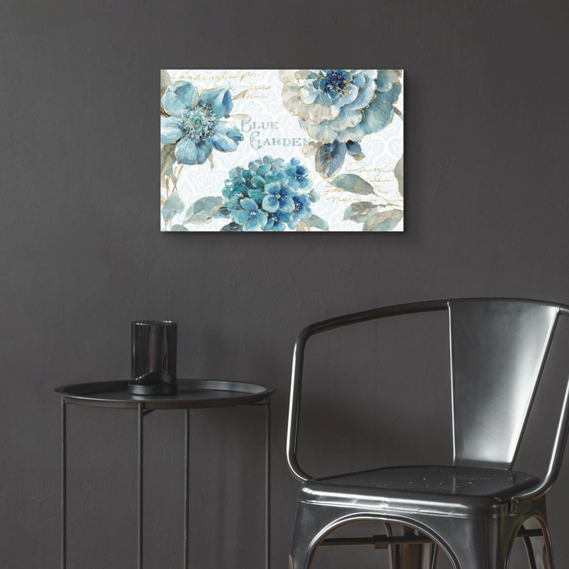'Indigold I,' by Lisa Audit, Acrylic Glass Wall Art, 16" H x 24" W x 0.2" D