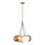 Bolla 17-in Gold dimmable LED Chandelier-781256399
