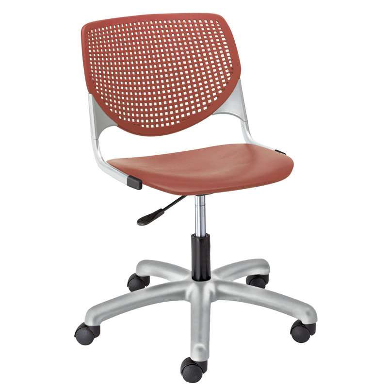 Kool Task Chair, Coral, Coral
