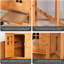 Poulailler d'extérieur en bois extra-large