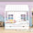 Luff Wood House Daybed with Trundle-1331507161-1331507167