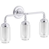 Artifacts 23 In. Three-Light Sconce