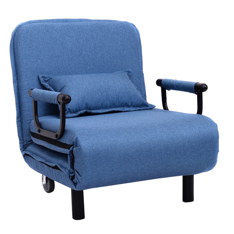 Folding 1 Seater Futon Chair