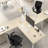 Bush Business Furniture Vista Computer Desk With Splayed Metal Legs-103712724-103712723