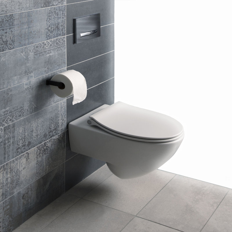 Suave 1 Gallons GPF High Efficiency Dual Flush Wall Mounted Kit