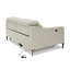Causeuse inclinable en cuir véritable Anisia-400922576