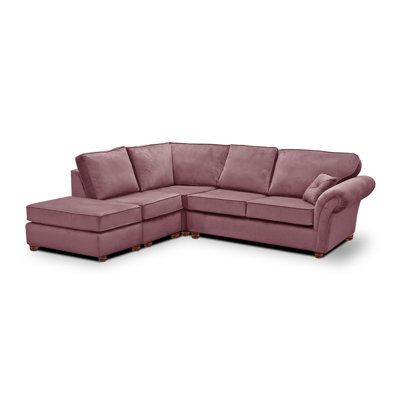 Lila 5 Seater Velvet Corner Sofa 