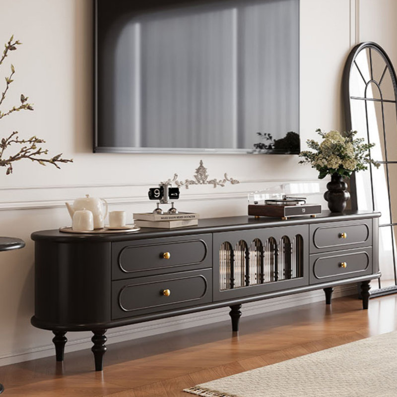 Meuble télé de luxe avec rangement rétro