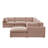 Judith Upholstered U-Shaped Sectional Symmetrical
